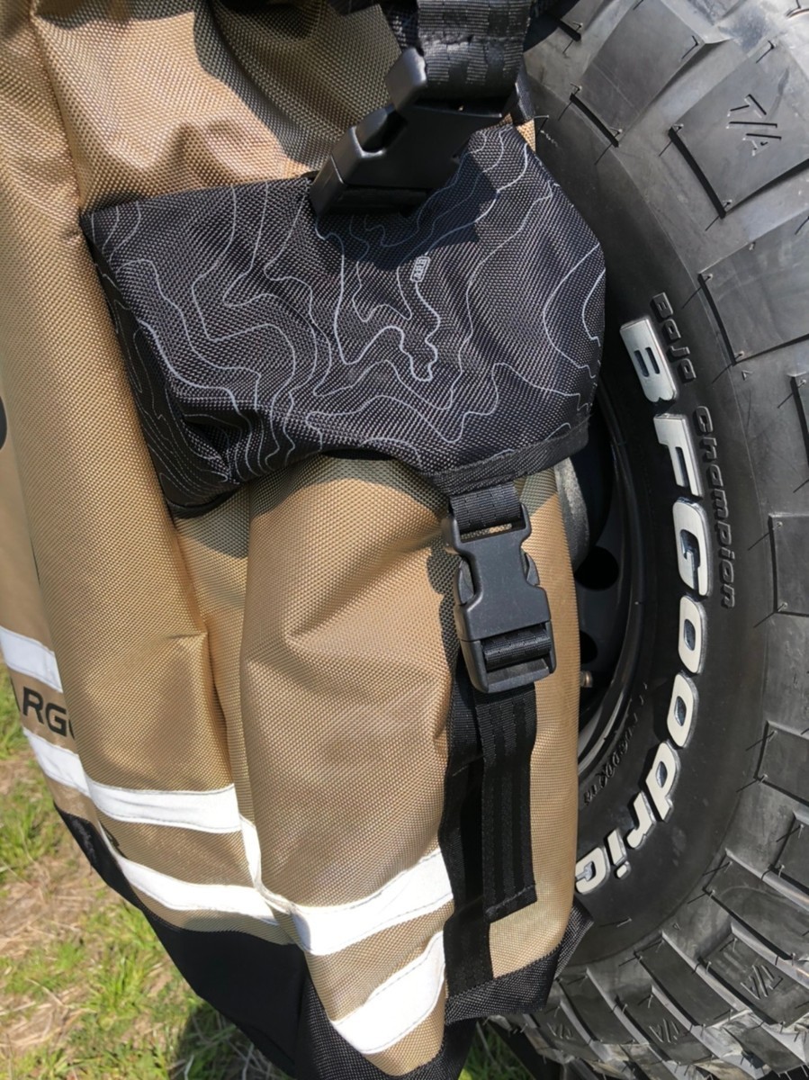  regular goods ARB truck pack rear door tire installation for bag ARB 4X4 TRACK PACK BAG WHEEL ARB4305 [7]