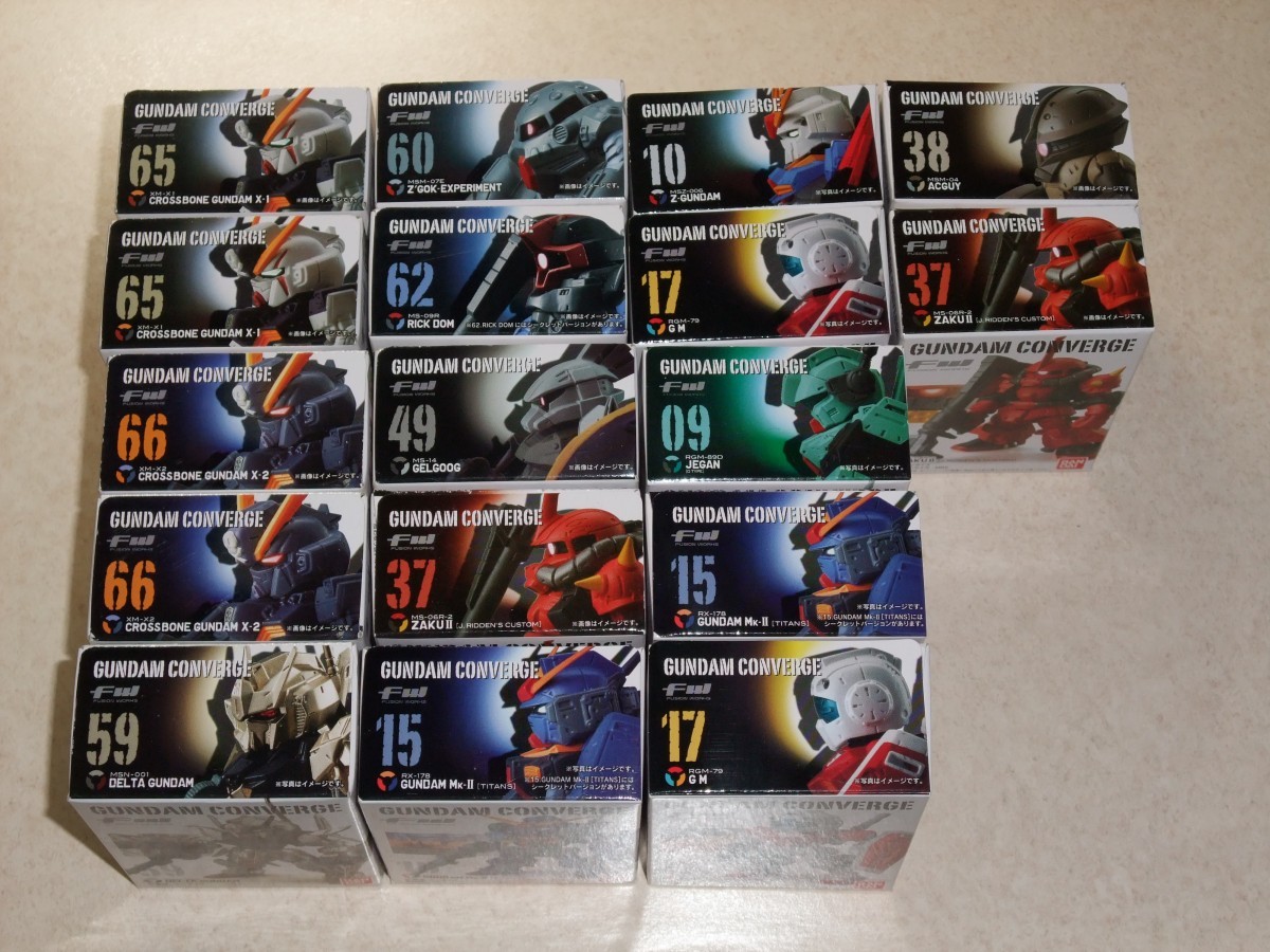 豪華 FW GUNDAM CONVERGE ガンダム コンバージ 17個 まとめて 豪華 FW GUNDAM CONVERGE ガンダム コンバージ 17個 まとめて