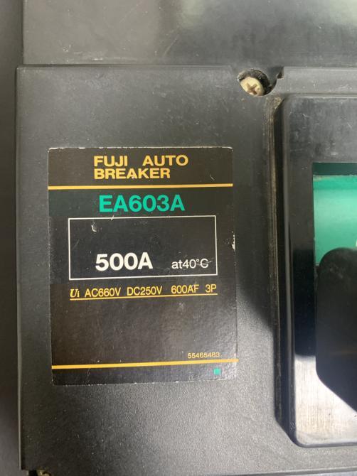 [no- check goods ] Fuji electro- machine auto breaker EA603A 500A production end goods 
