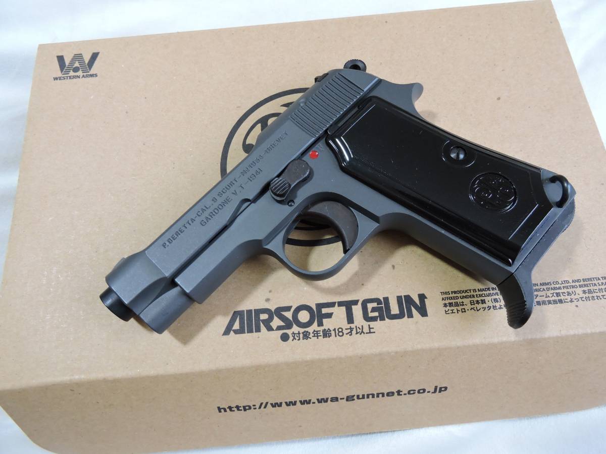 WA ウエスタンアームズ ベレッタ M1934 ヘヴィウエイト ブラック ガス