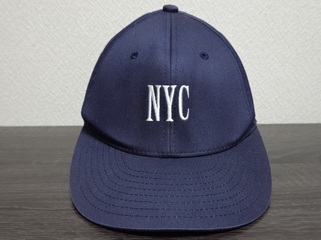 ■0510■チャンピオン Champion キャップ CAP 帽子 NYC フリーサイズ●_画像1