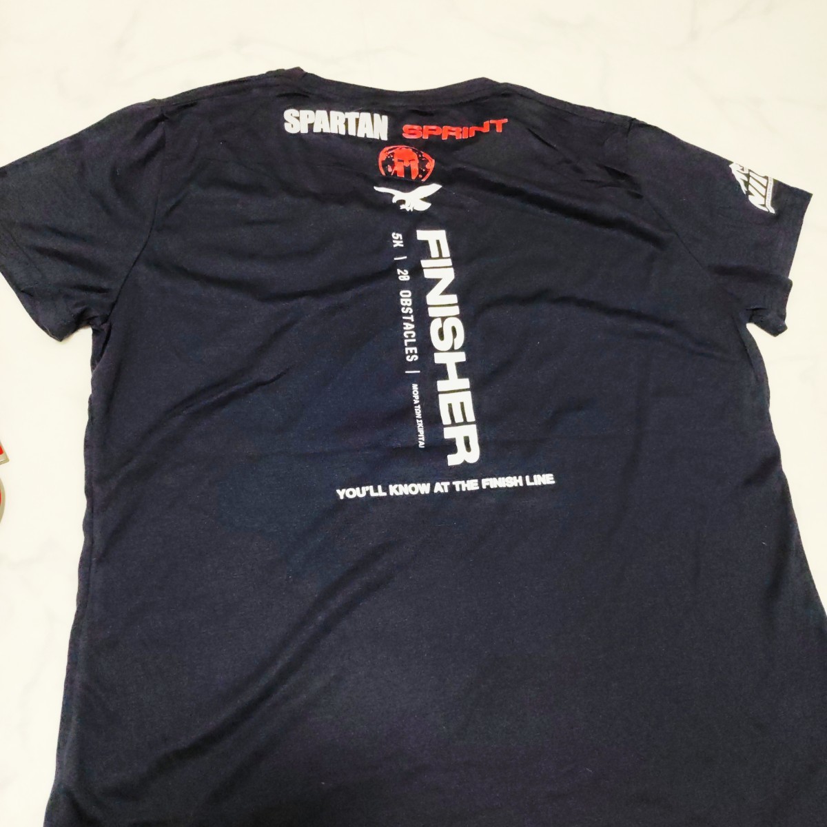 Yahoo!オークション - スパルタンレース Tシャツと完走記念日 Yahoo!オークション - スパルタンレース Tシャツと完走記念日