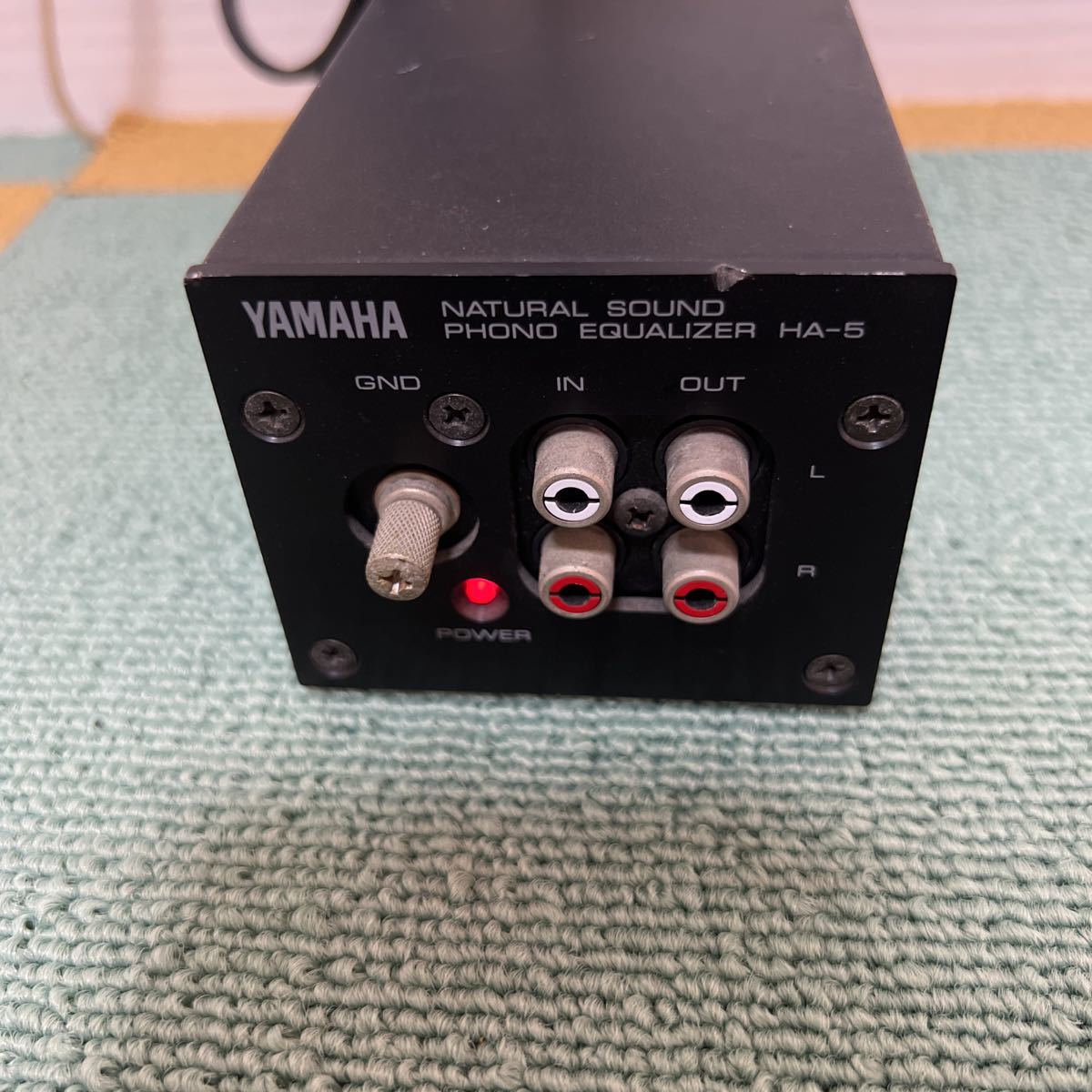 YAMAHA/ヤマハ NATURAL SOUND PHONO EQUALIZER HA-5 フォノイコライザー