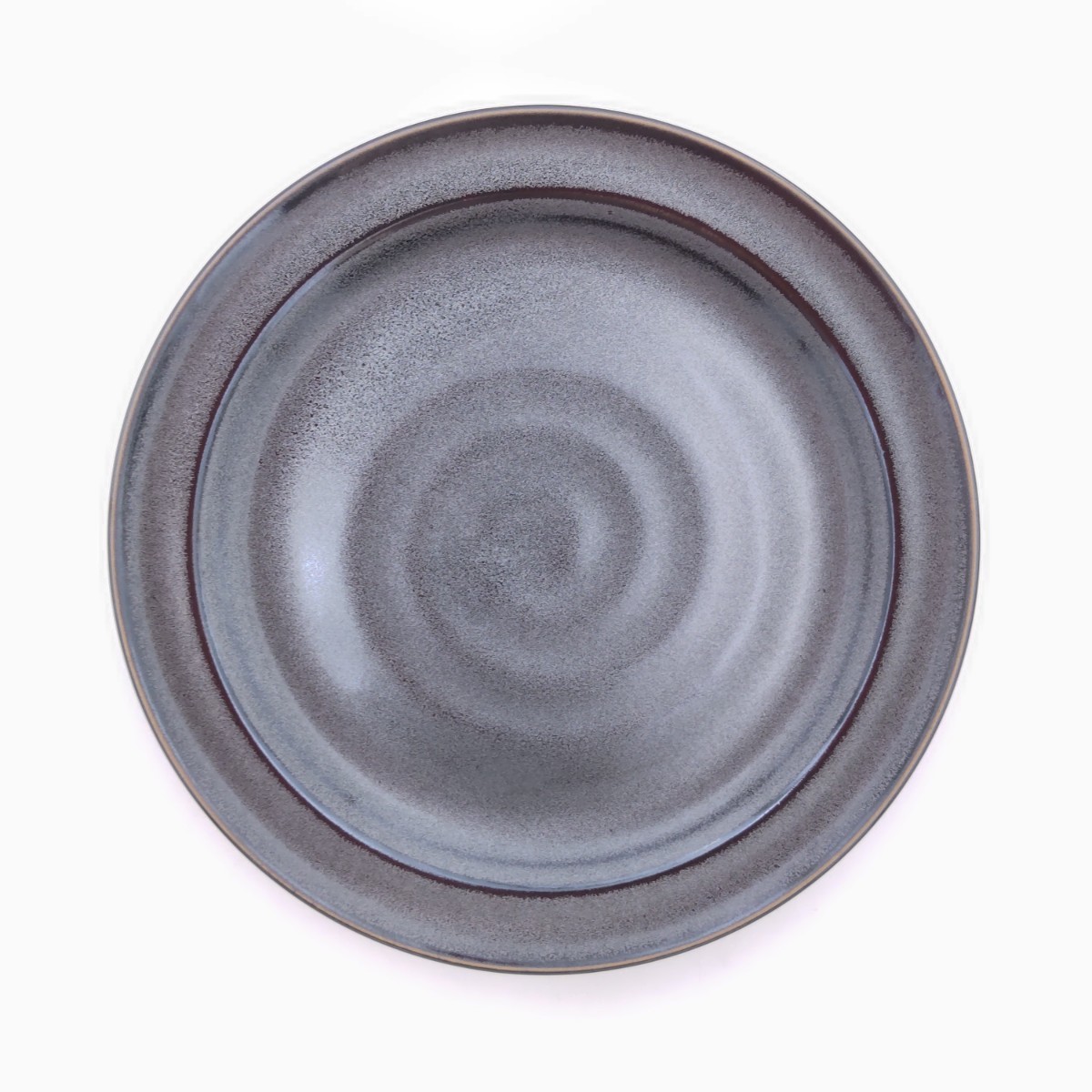 美濃焼 黒結晶 中皿 5枚 取り皿 取皿 黒い食器 普段使い シンプル 新品 未使用 訳あり含む お買い得 箱なしの画像5