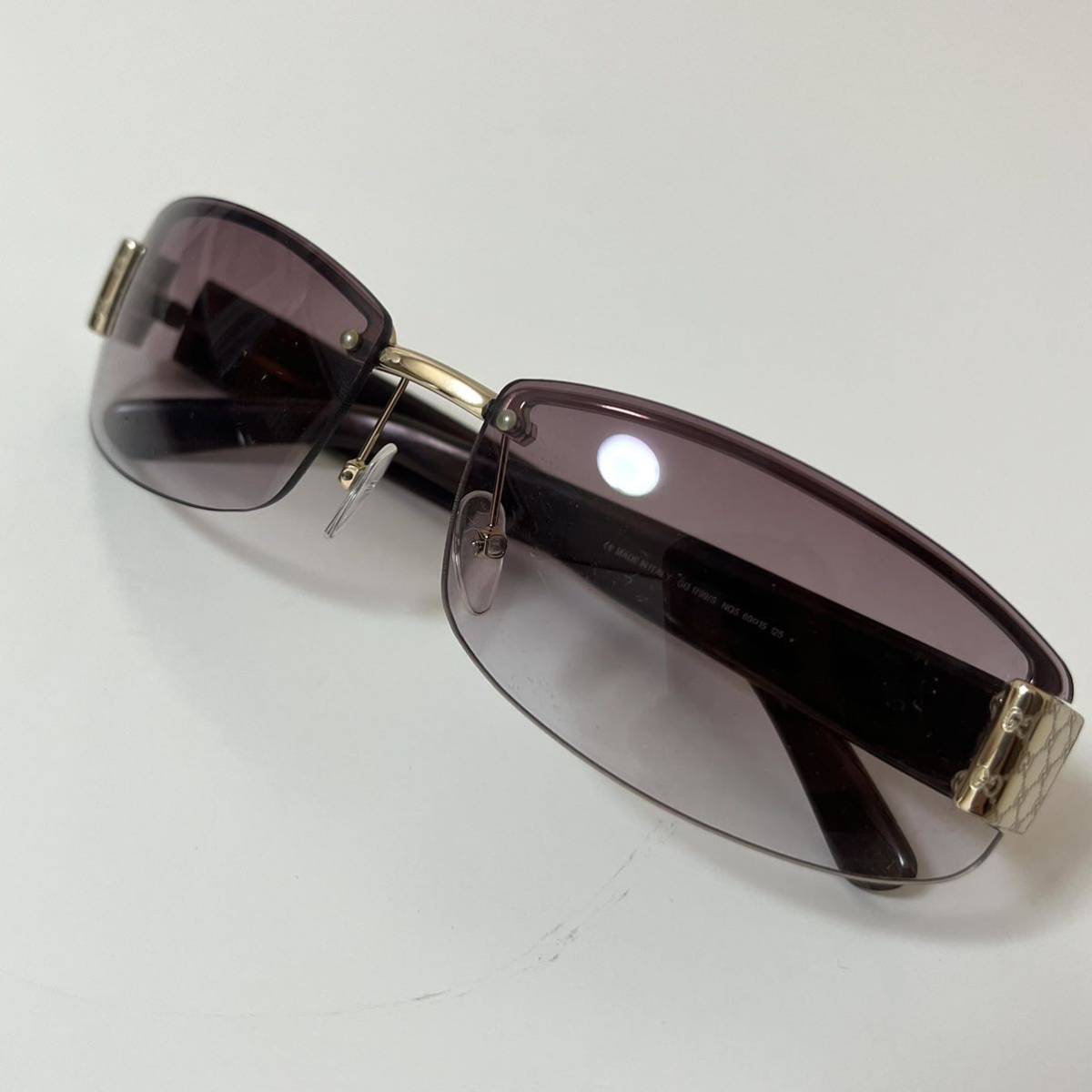 最安値お得 ヤフオク! - ケース付き GUCCI グッチ サングラス ゴールド