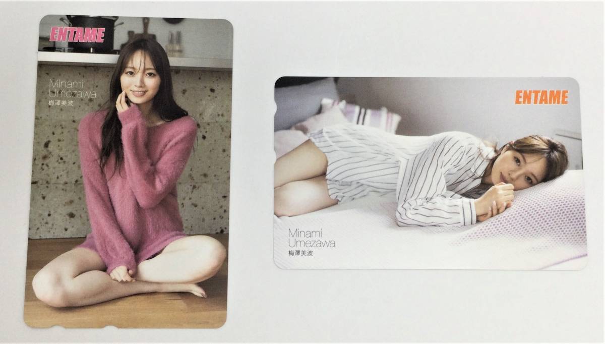 未使用 テレカ【 梅澤美波 2枚 】まとめ 未使用 50度 テレホンカード 月刊エンタメ 乃木坂46 アイドル 女性 RF - JChere雅虎拍卖代购
