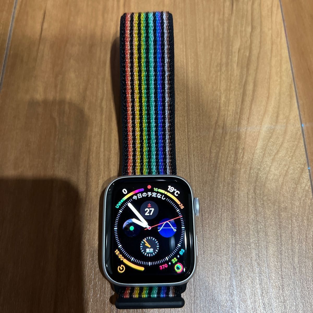 Apple Watch SE 44mm アルミニウム ナイキモデル シルバー バッテリー