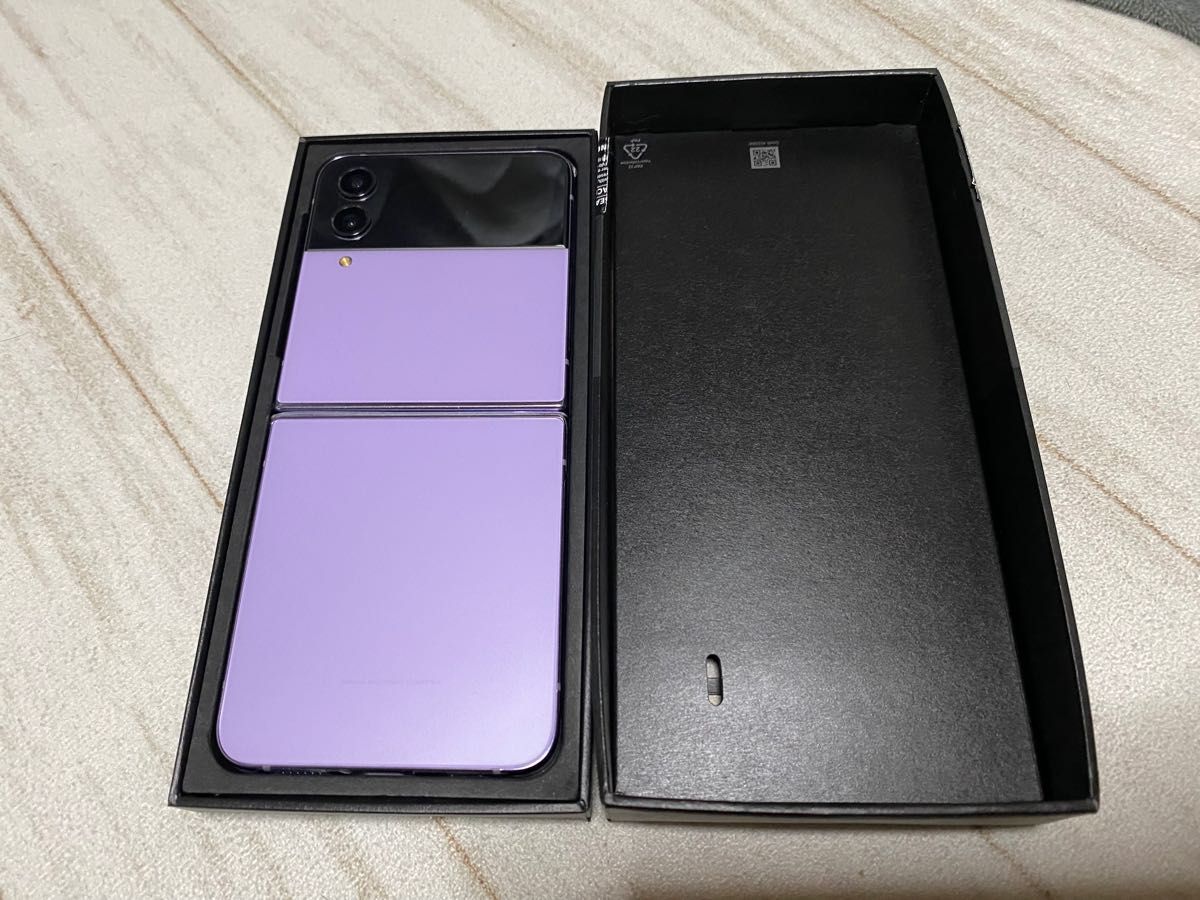 中古Galaxy Z Flip4 256GB SIMフリー ボラパープル｜PayPayフリマ