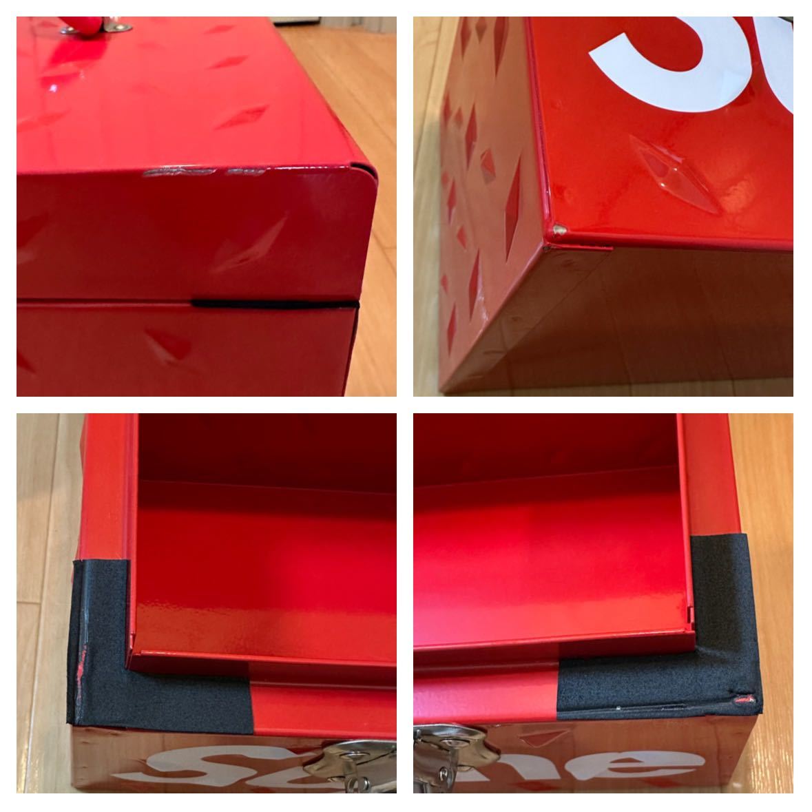 Supreme Diamond Plate Tool Box Red 18FW シュプリーム ダイヤモンド