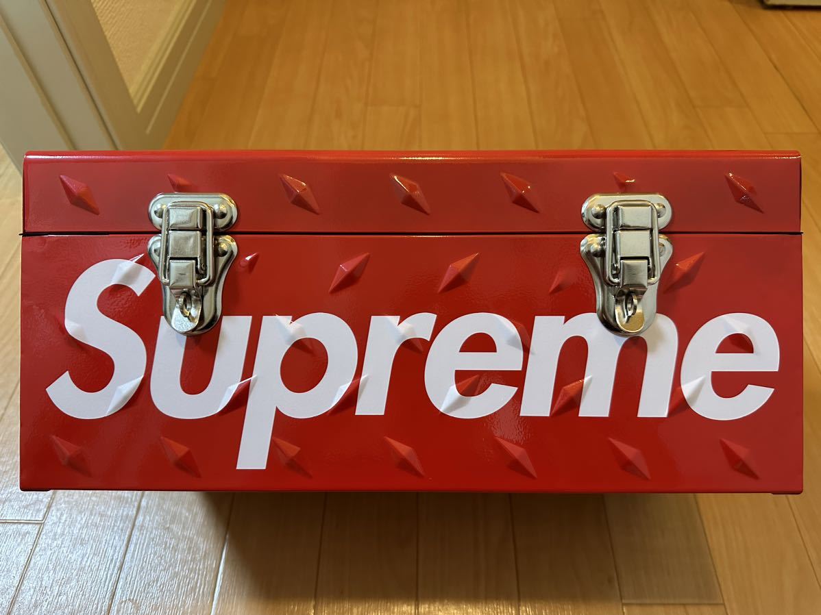 Supreme Diamond Plate Tool Box Red 18FW シュプリーム ダイヤモンド