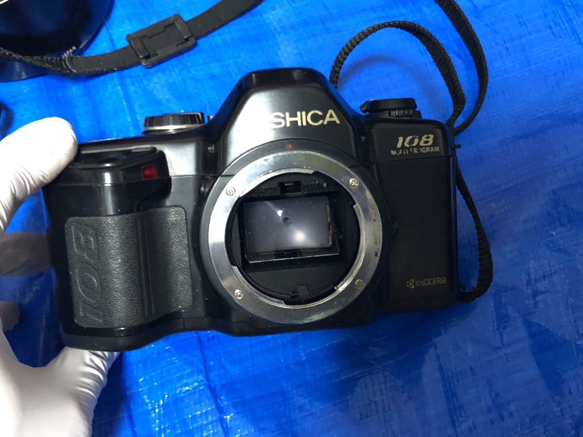 6, set sale set, Pentax SFX SF7 Minolta Yashica single‐lens reflex film camera camera lens Pentax Minolta Yashica 