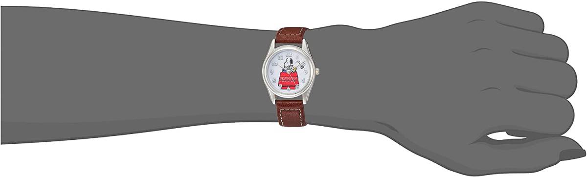  Snoopy & Woodstock wristwatch analogue simple . face synthetic leather belt simple fashion dressing up lovely present 