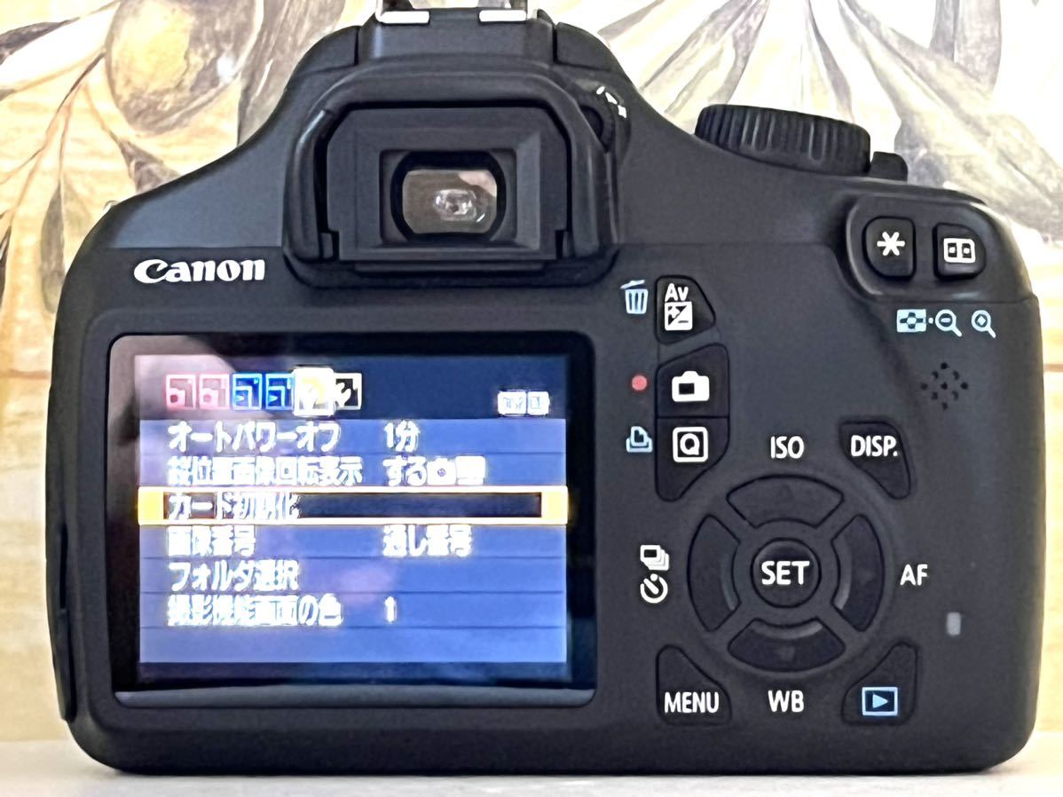 美品 キャノン Canon EOS Kiss X50 Wレンズ 動画撮影 初心者オススメ