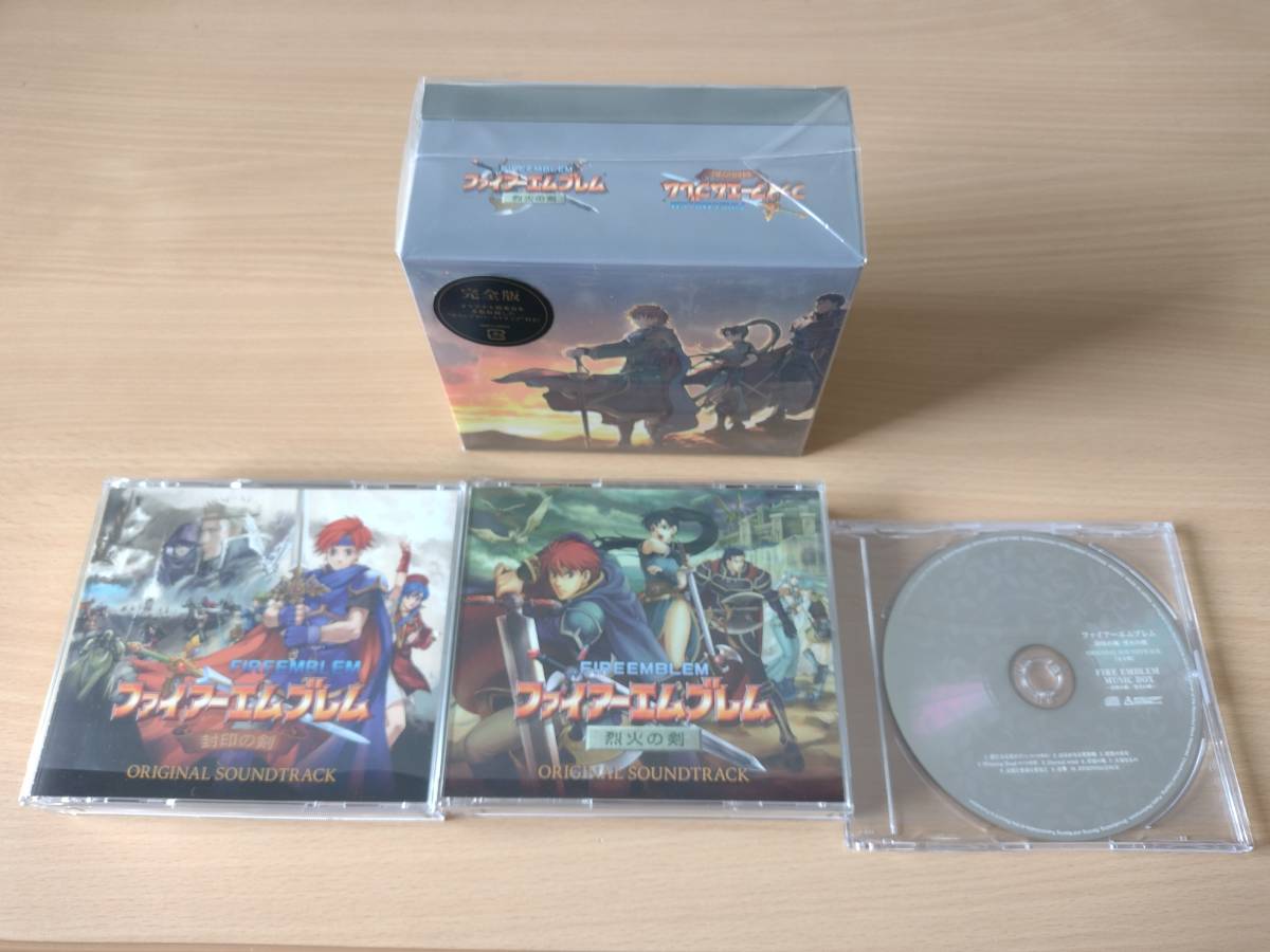 【送料無料・帯・ラバーストラップ付き】CD ファイアーエムブレム 封印の剣 / 烈火の剣 ORIGINAL SOUNDTRACK（完全版）_画像2