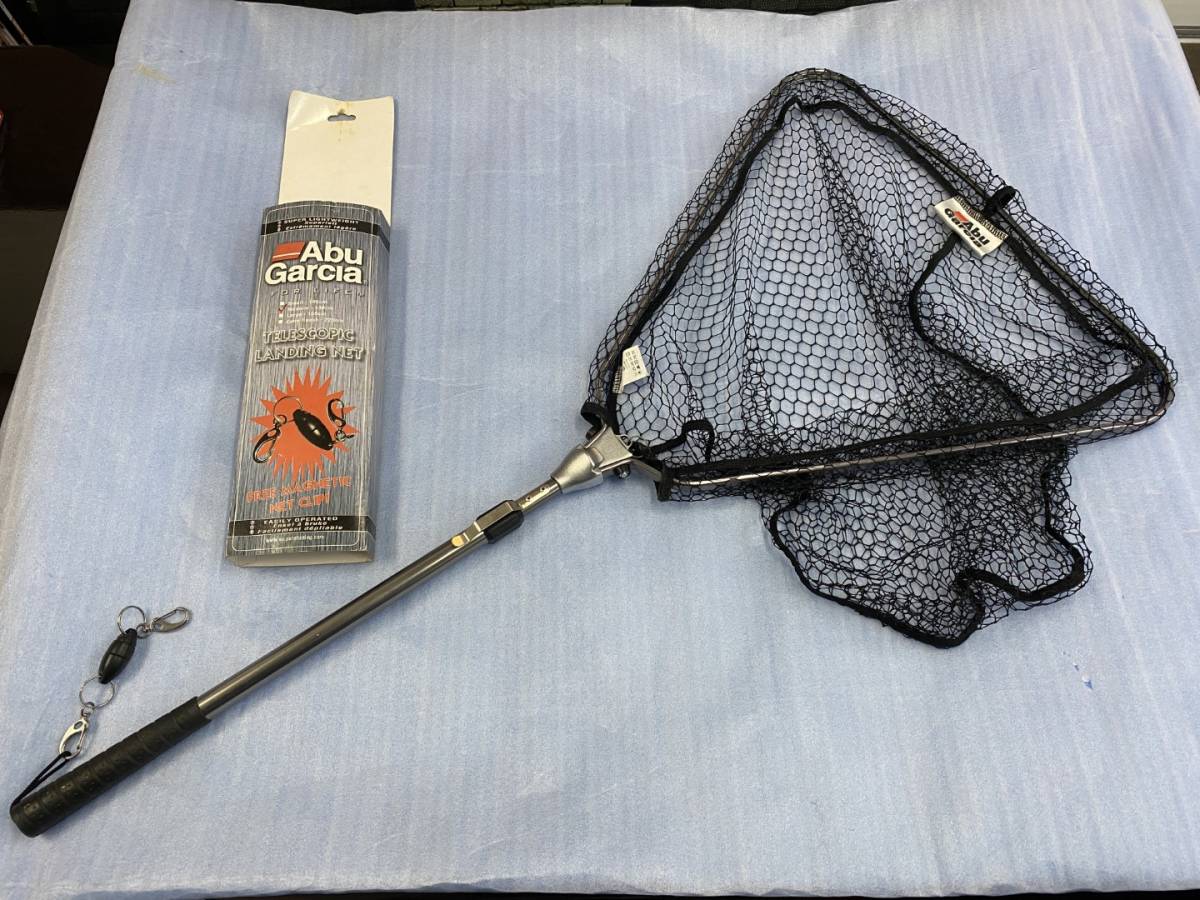 ※ 使用少ない ■ AbuGracia ■ ランディングネット Medium ■ 長さ 100-130cm ■
