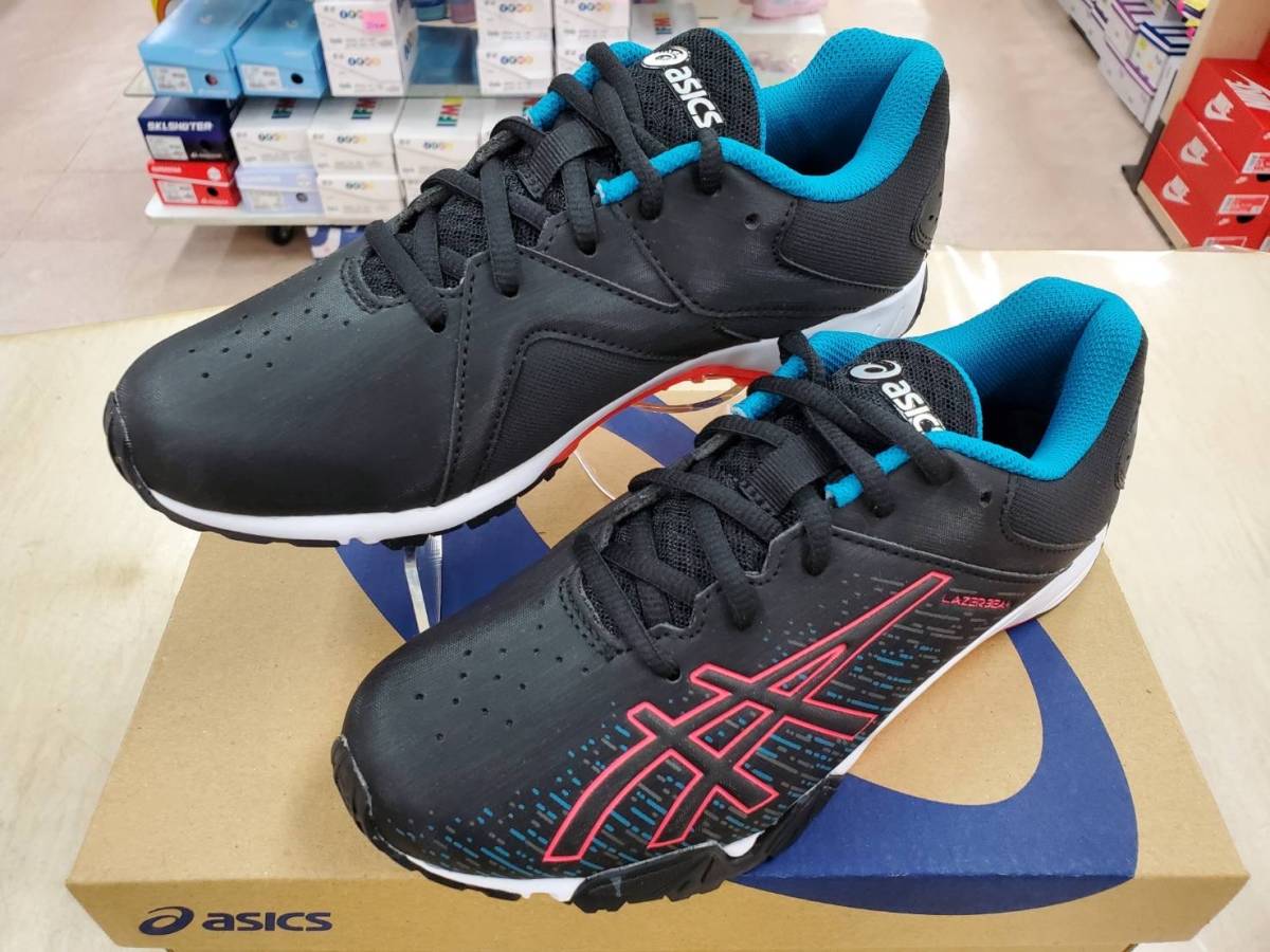 新品即決24.5cm☆asicsアシックス LAZERBEAMレーザービーム 1154A137