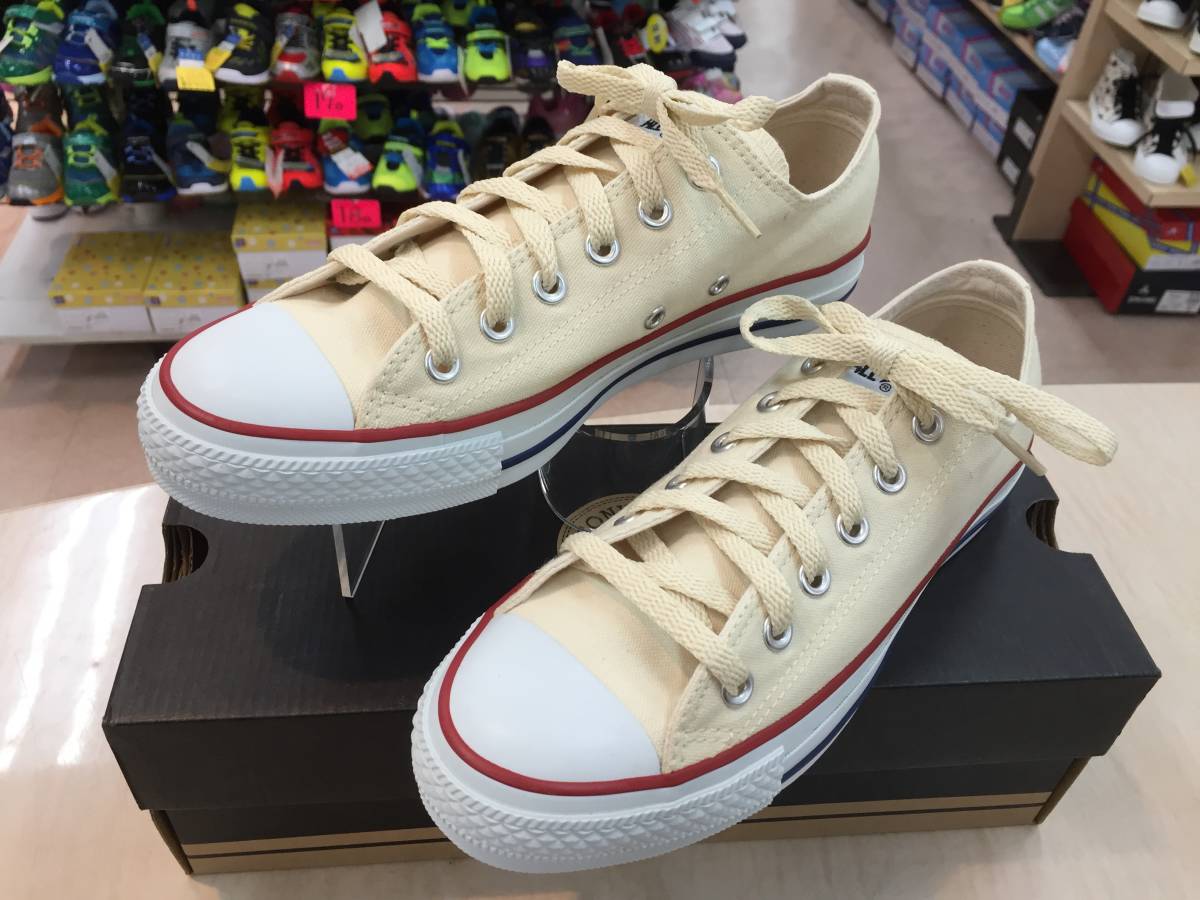 新品27.5cm US9★CONVERSEコンバース キャンバス オールスターOX メンズ キャンバス スニーカー★CANVAS ALL STAR OX 人気定番モデル_画像1