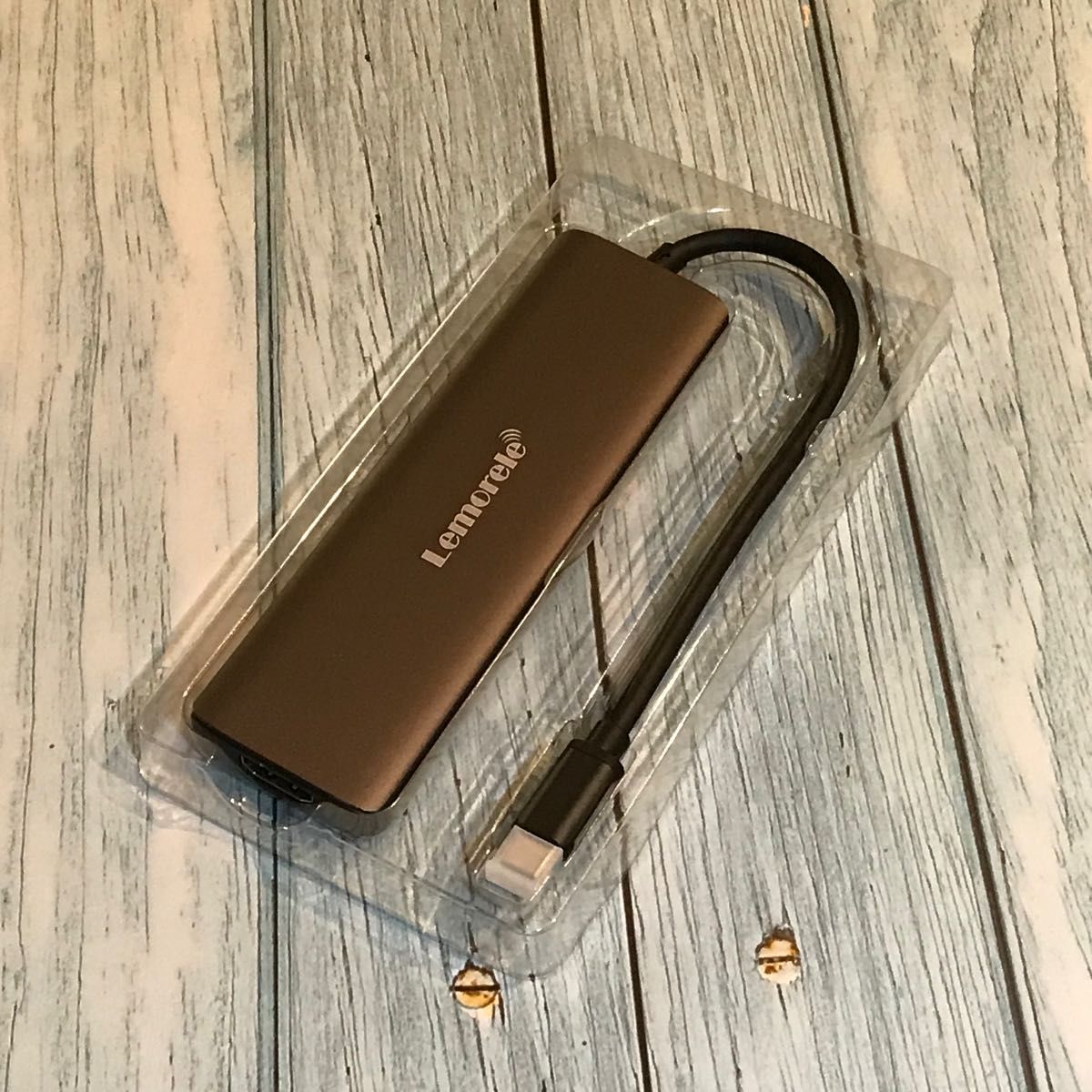 USB C ハブ アダプタ 7-in-1  HDMI*2 4K@60Hz 4K@30Hz マルチポート 100W PD充電 