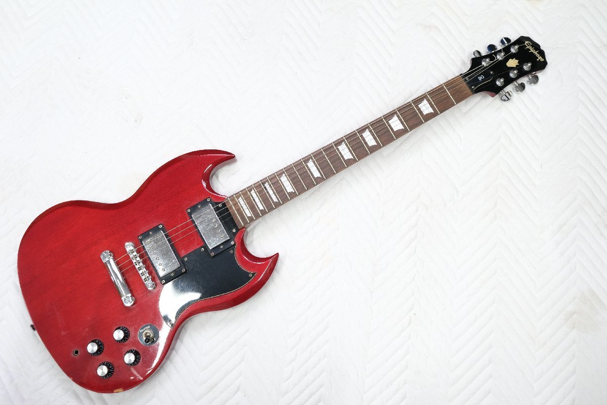 z20501】Epiphone エピフォン SG エレキギター シリアルNo.DW07041894