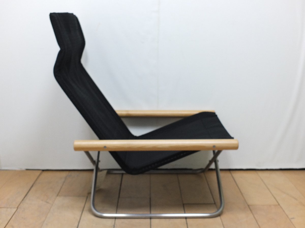 z20555】直接引取歓迎 banex ニーチェア NY CHAIR 新居猛 ブラック