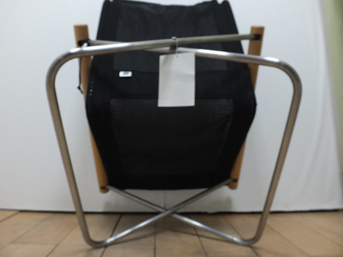z20555】直接引取歓迎 banex ニーチェア NY CHAIR 新居猛 ブラック