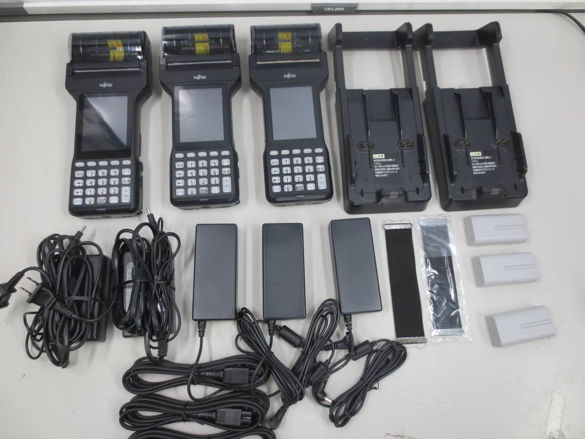 ▲▽FUJITSU/ 富士通 Handheld Terminal モバイルハンディ (FHT331SC1) 3台セット1△▼