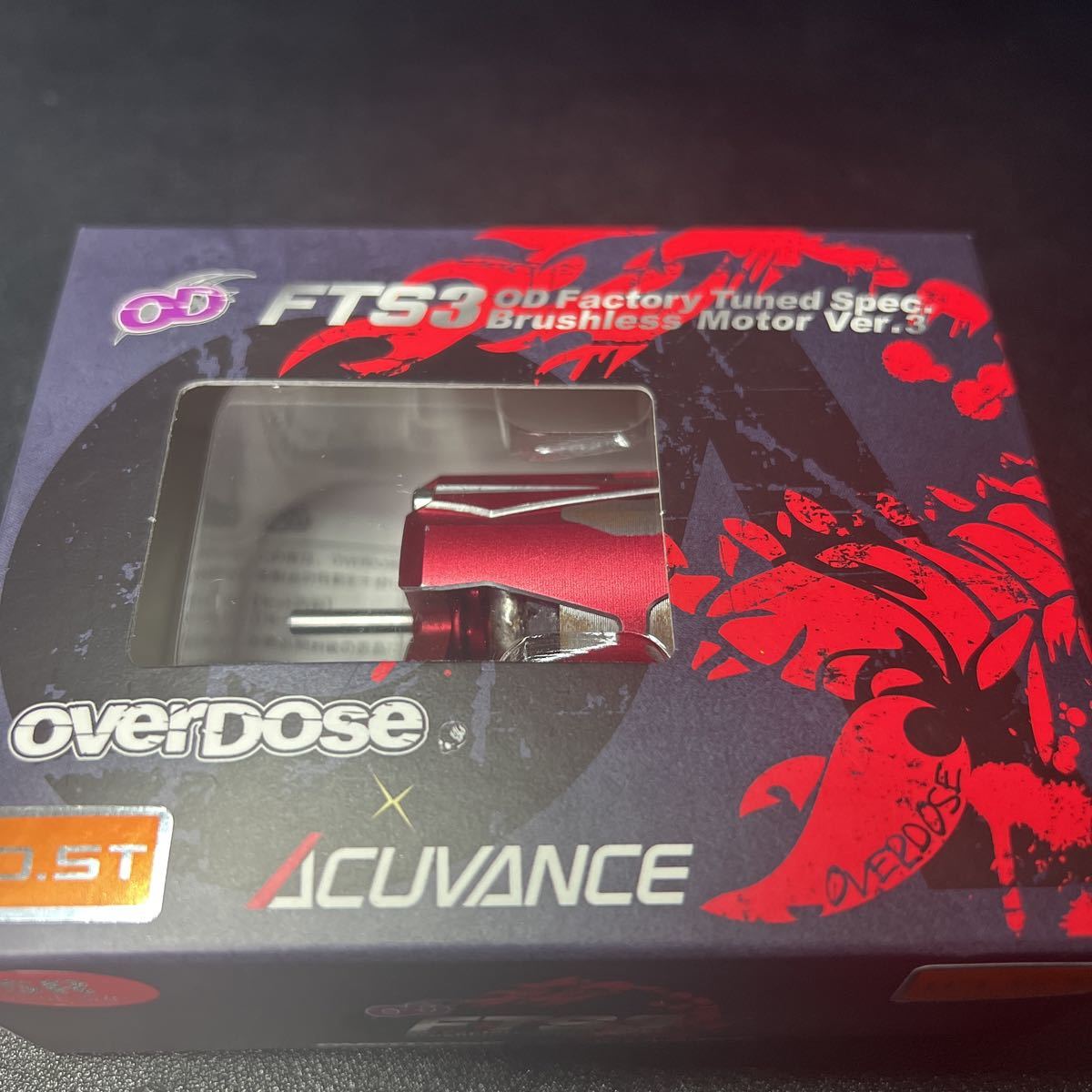 OVERDOSE OD Factory Tuned Spec. Brushless Motor Ver.3 10.5T