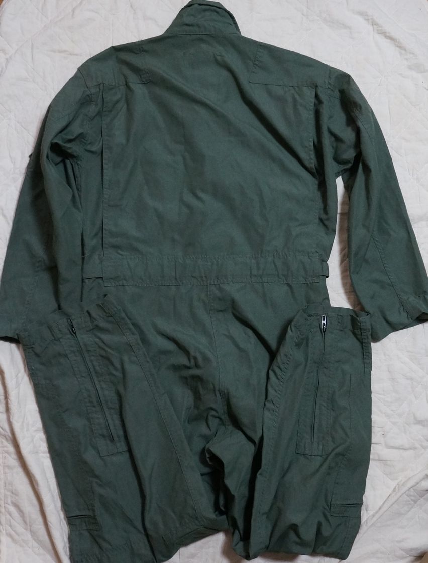 良品 メキシコ製 米軍 CWU-72P 42R BARRIER WEAR BROOMFIELD CO ツナギ　つなぎ_画像7