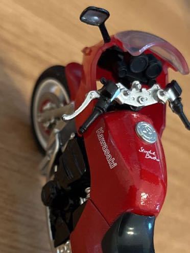  Ninja . when .lalabai Shonen Magazine custom bike collection Kawasaki Kawasaki Kawasaki ninja 1/24 scale old car final product 