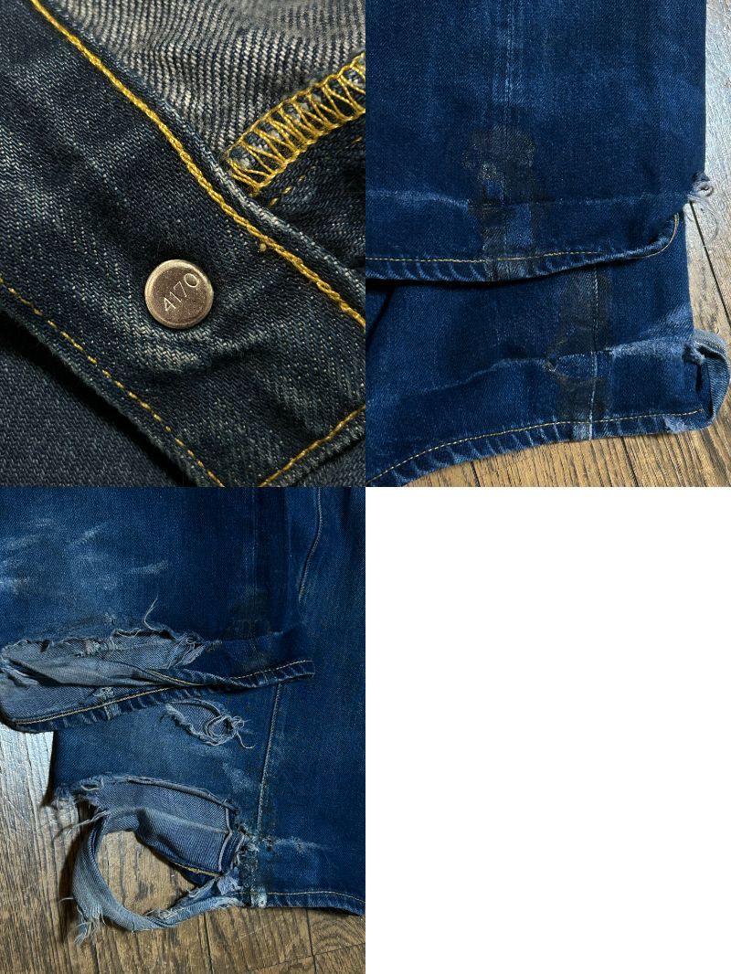 ※Levi's リーバイス 501XX 33501-0019 1933年モデルサスペンダーボタン セルビッチ BIG-E デニムパンツ 米国製 34 　　 BJBC.E_画像10