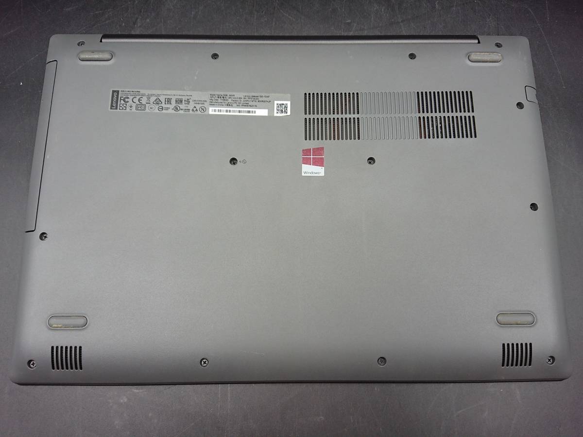 l【ジャンク】Lenovo ノートパソコンideapad 320-15IAP 80XR 液晶欠品