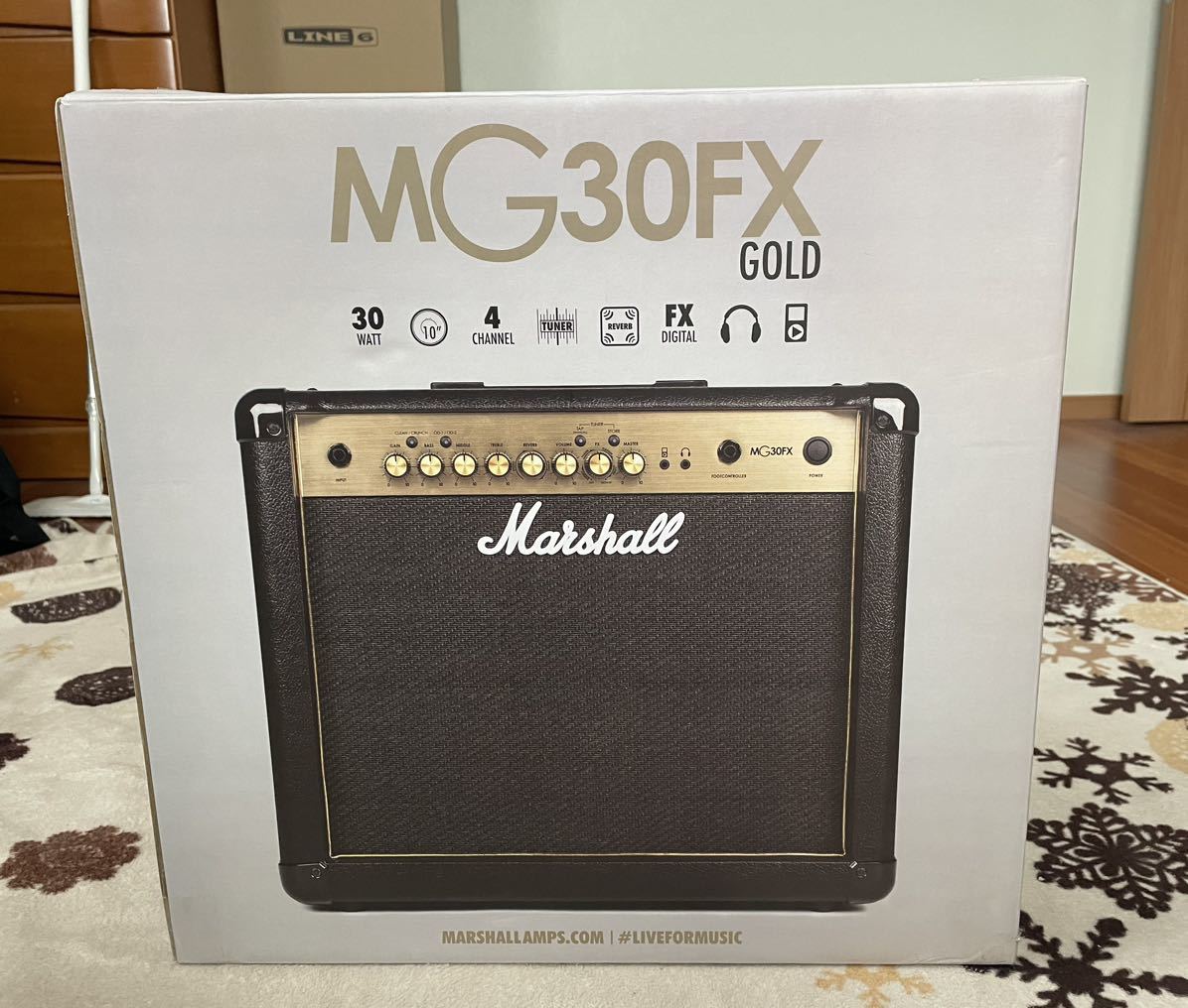 Marshall / MG-Gold シリーズ ギターアンプコンボ MG30FX GOLD 30w 美品