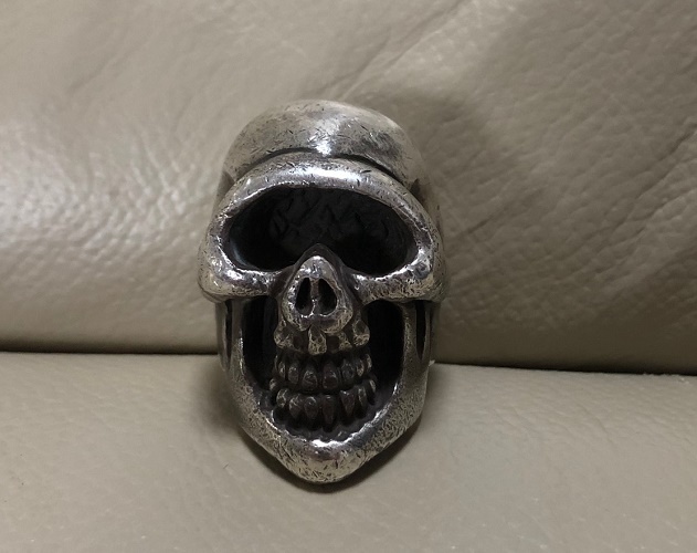 Stop Light Stop light k Lazy Skull ring 21 number 