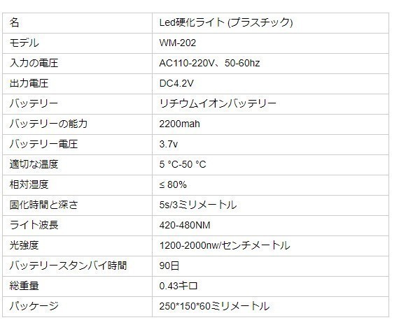 歯科用 LED光重合器 照射器 ワイヤレス 2000mw コードレス 歯科医院 精密作業 ハンダ ハンドメイド シルバー_画像6