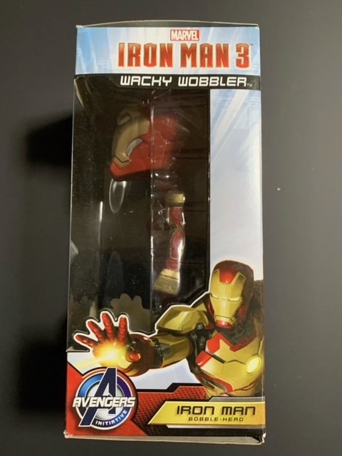 *FUNKO*IRON MAN3*IRON MAN*WACKY WOBBLER BOBBLE-HEAD*