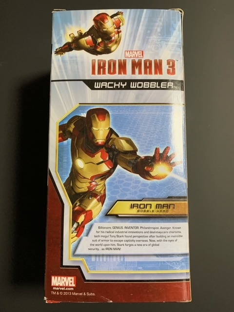 *FUNKO*IRON MAN3*IRON MAN*WACKY WOBBLER BOBBLE-HEAD*