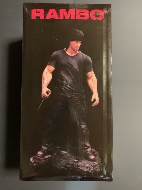 ★HOLLYWOOD COLLECTIBLES GROUP★STALLONE RAMBO★STATUE★