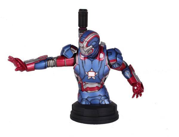 ★GENTLE GIANT★amazon.com EX★IRON MAN3★IRON PATRIOT★Mini Bust★ _画像1