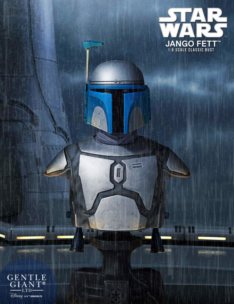 *GENTLE GIANT*SW*JANGO FETT*CLASSIC BUST*