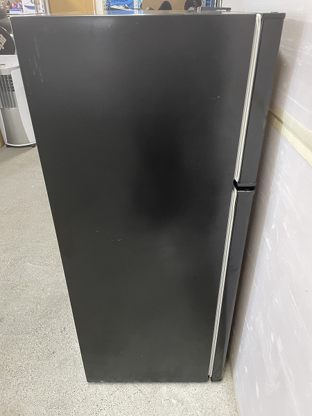 【美品】Haier 2ドア冷蔵庫 JR-N130A 2019年製 通電確認済み ブラック 強化ガラストレイ 耐熱天板 スリムボディ コンパクト 人気_画像9