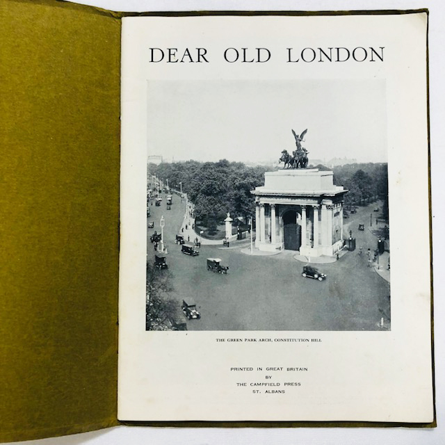 ロンドン観光写真帳 / Dear Old London / 1910~1920年代_画像2