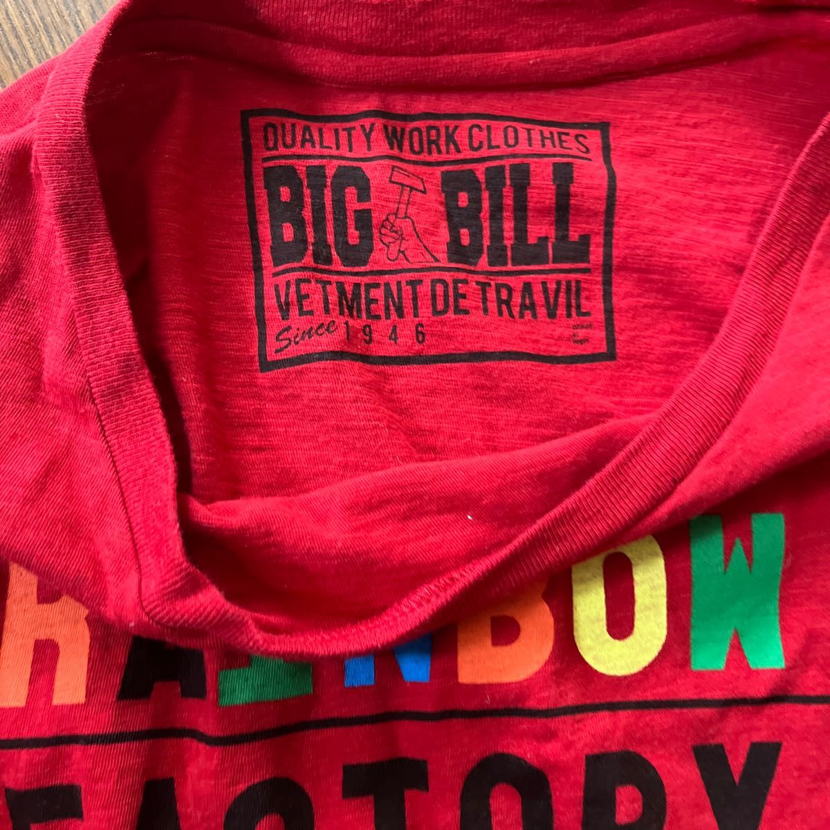 BIG BILL ビッグビル　半袖Ｔシャツ　Ｍサイズ　古着