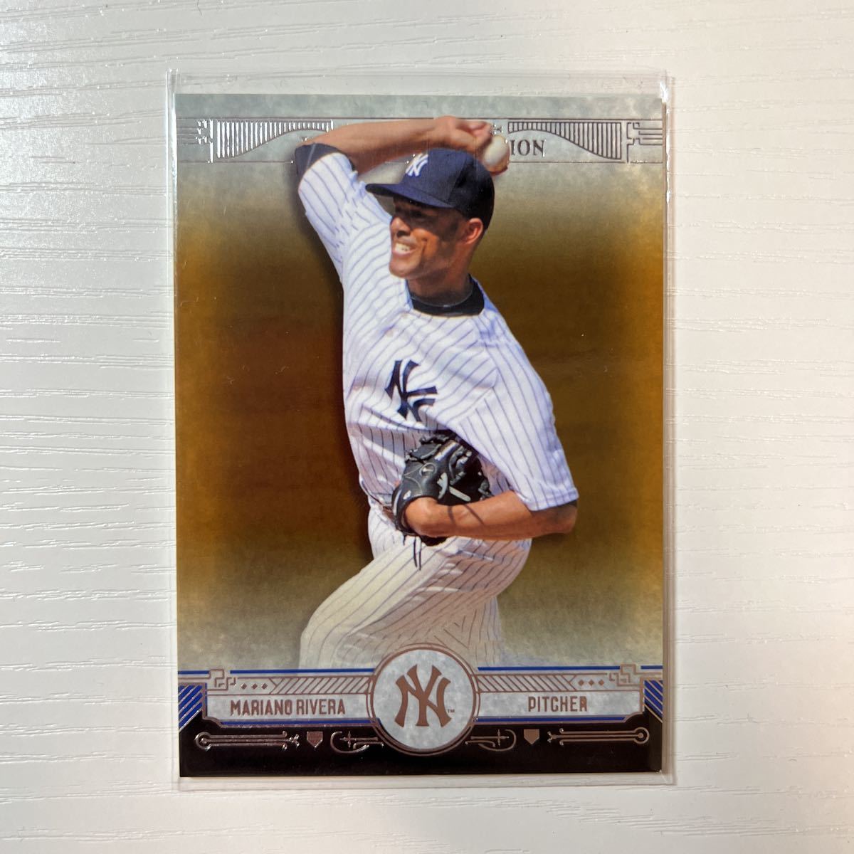 2015 Topps Museum Collection Mariano Rivera gold_画像1