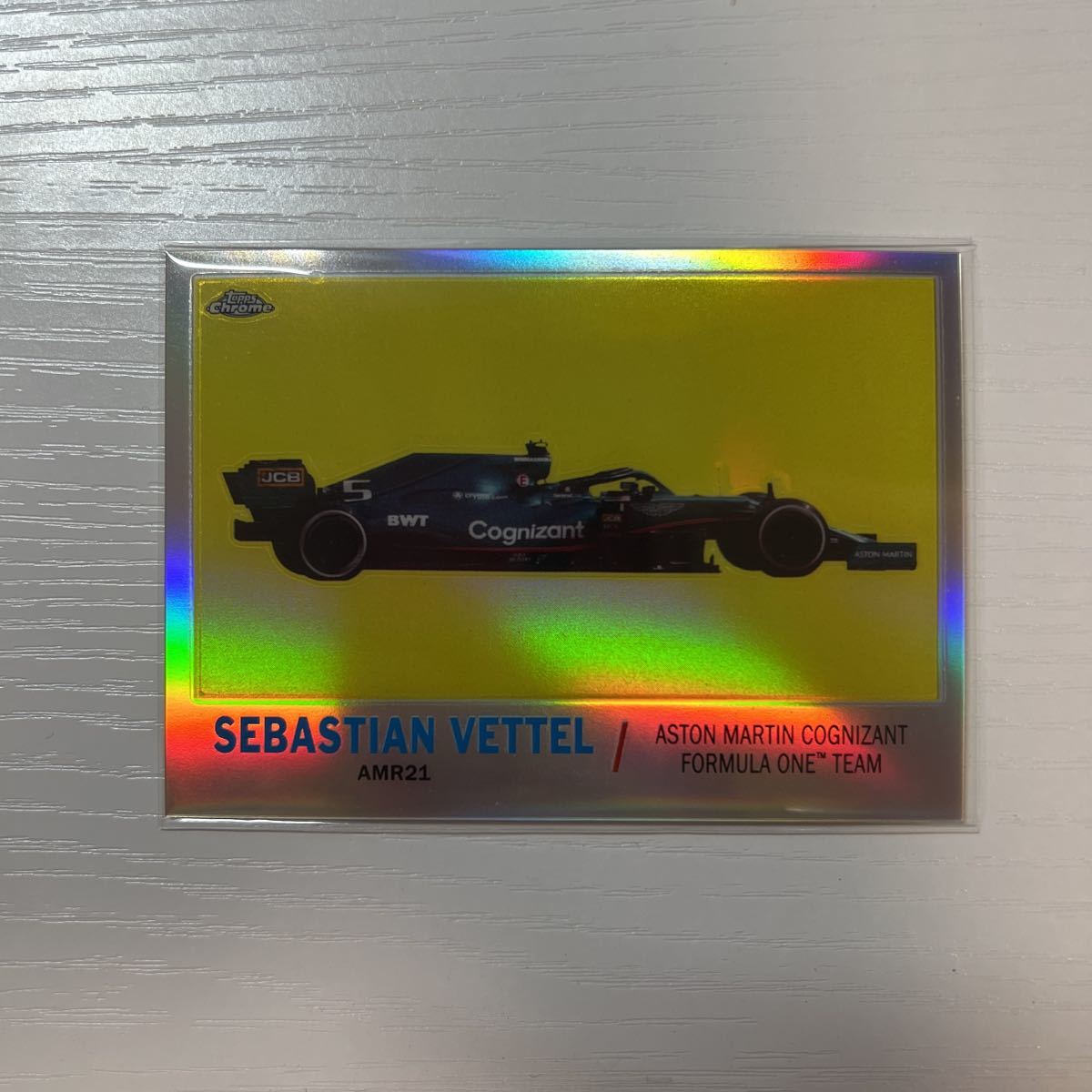 2021 Topps Chrome Formula 1 F1 1961 Topps Sebastian Vettel_画像1