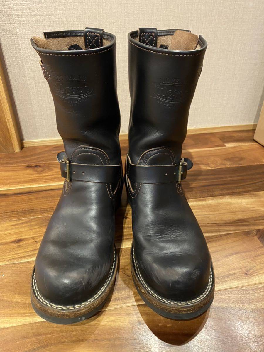 Wesco ウエスコ BOSS ボス 7.5E ホースハイド ブラック 馬革 黒 Wesco ウエスコ BOSS ボス 7.5E ホースハイド ブラック 馬革 黒