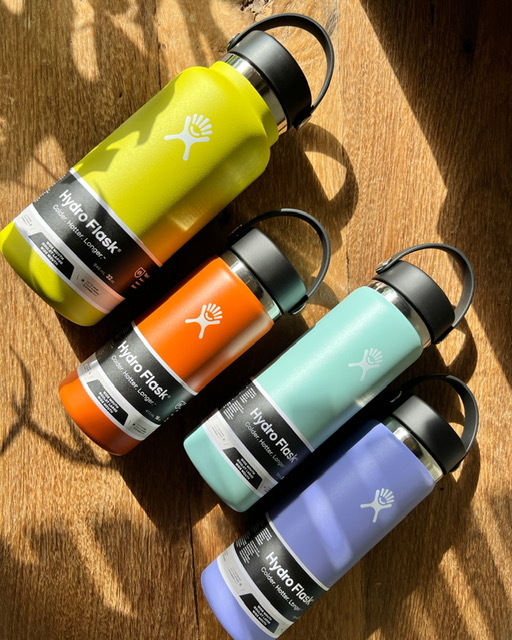 ハワイロコに大人気！ハイドロフラスクHYDROFLASK 16oz(473ml)ワイド 2023ニューカラーDEW ステンレスボトル アウトドアヨガビーチ