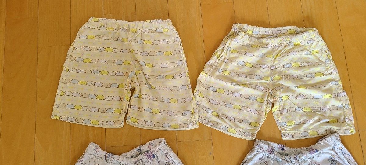 送料込 ユニクロ ステテコ リラコ 女の子 100cm4枚セットマイリトルポニー＆すみっコぐらし ユニクロ ステテコ