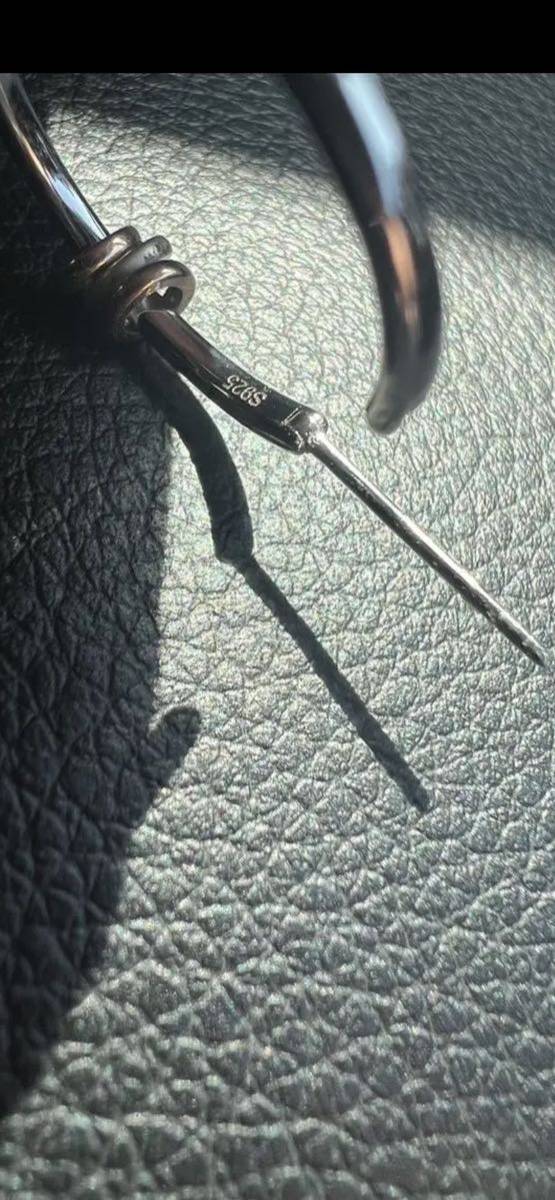 ピアス フープ リング シルバー925 スピネリキルコリン型 ピアス フープ リング シルバー925 スピネリキルコリン型
