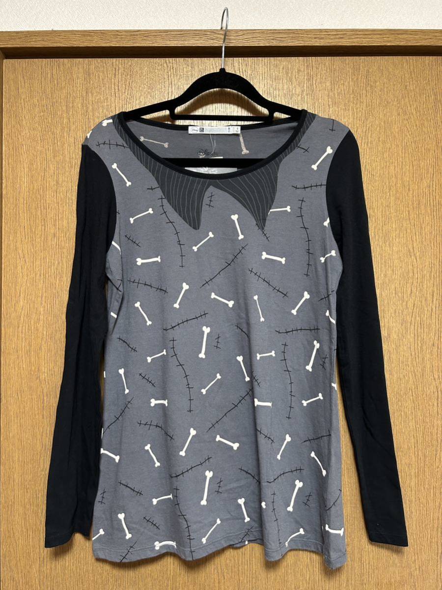 ユニクロ UNIQLO ディズニー Disney フランケンウィニー FRANKENWEENIE Q-POt Tシャツ カットソー 長袖 ロンT S_画像1