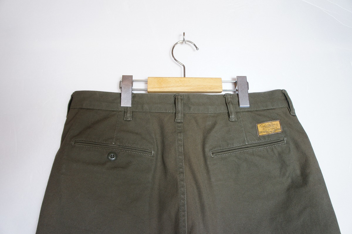 BROWN by 2-tacs two tuck sB13-P006 EASY SHORTS легкий шорты шорты зеленый оливковый размер M 1123M